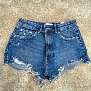 Zara high waisted shorts 8